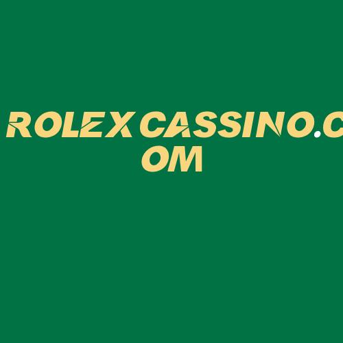 Logo da ROLEXCASSINO